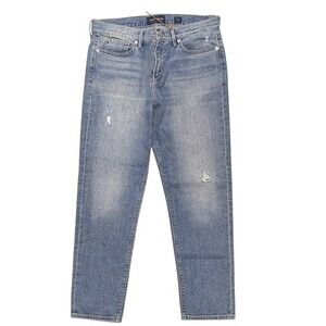 Y2K‎ Lucky Brand Brooke Crop Jeans NWT Mid Rise Medium Wash Size 12/31
